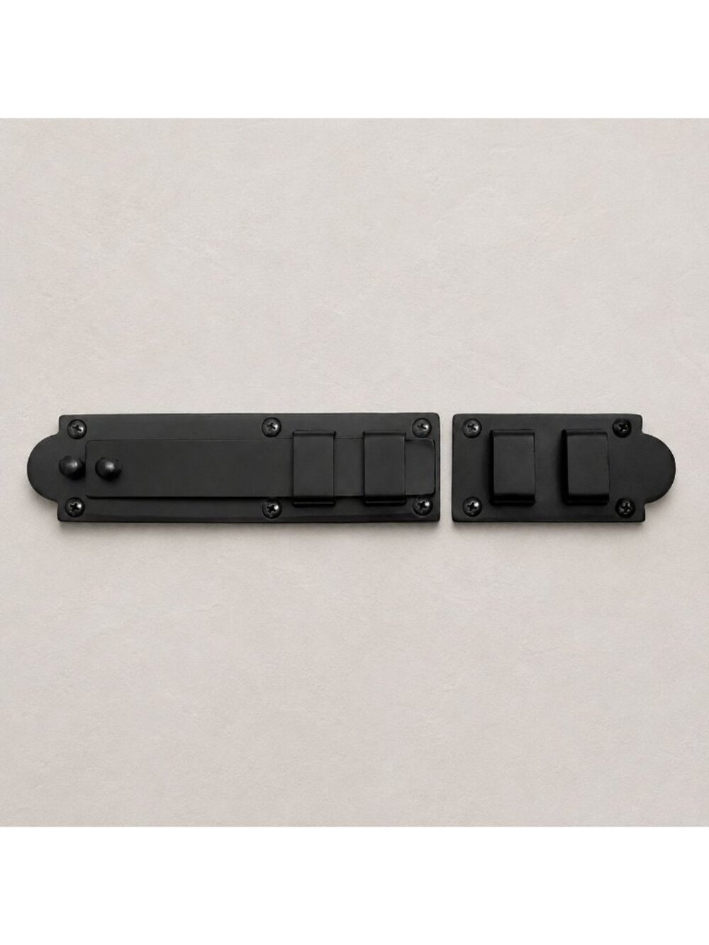 Lynn Cove Foundry Traditional Style Slide Bolt 12″ Stainless Steel Black NEW